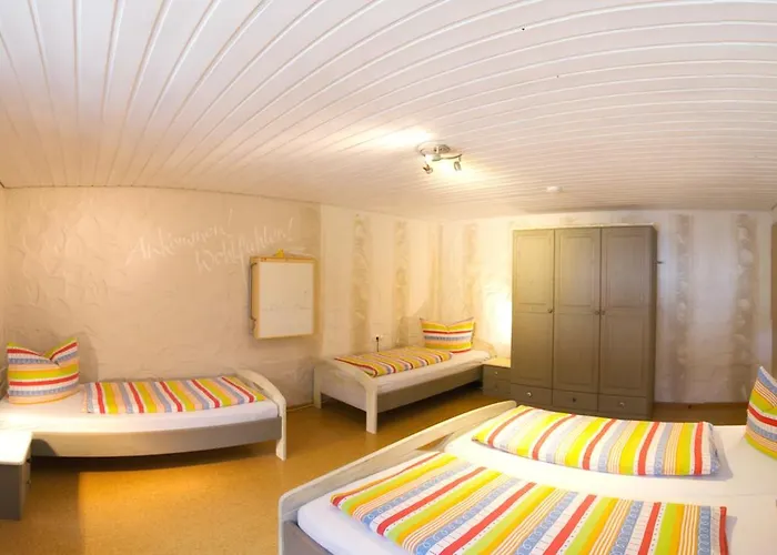 아파트 Katzenmaier, Bauernhof- Und Familienurlaub Am Bodensee, Grosszuegig Wohnen, Messenah Und Teils Barrierefrei, Spielangebot Fuer Drinnen Und Draussen, Parkplatz Am Haus, Gute Oepnv-anbindung 프리드리히스하펜